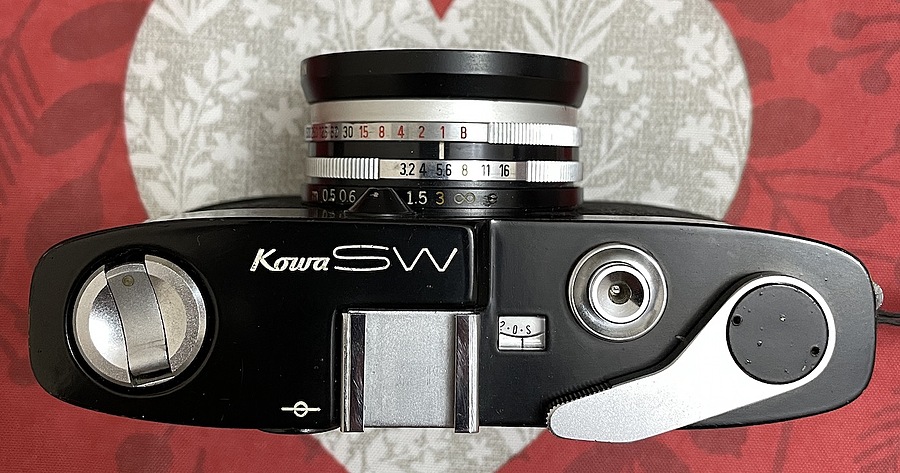 28mm fixed lens camera - Kowa SW black paint - (Kepler-type