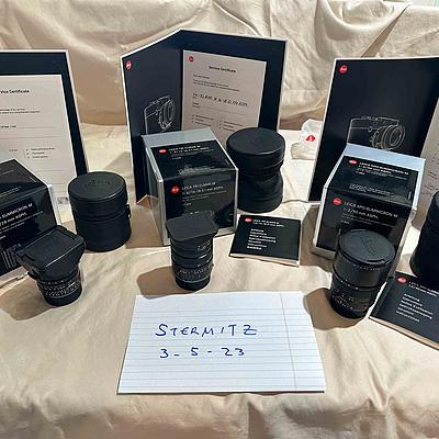Complete Leica MP-240 kit, four lenses (with warranty)